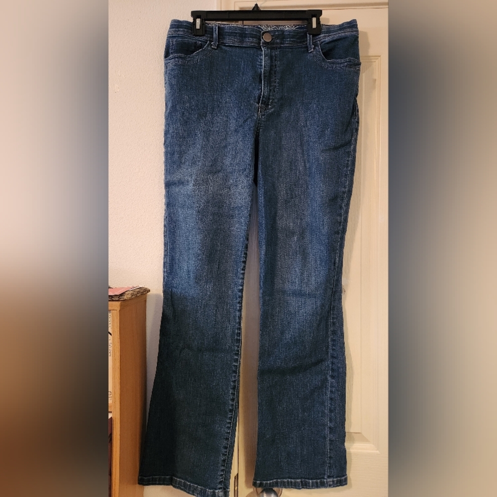 Gloria Vanderbilt Blue Maria Boot Cut Jeans Size 14 Regular